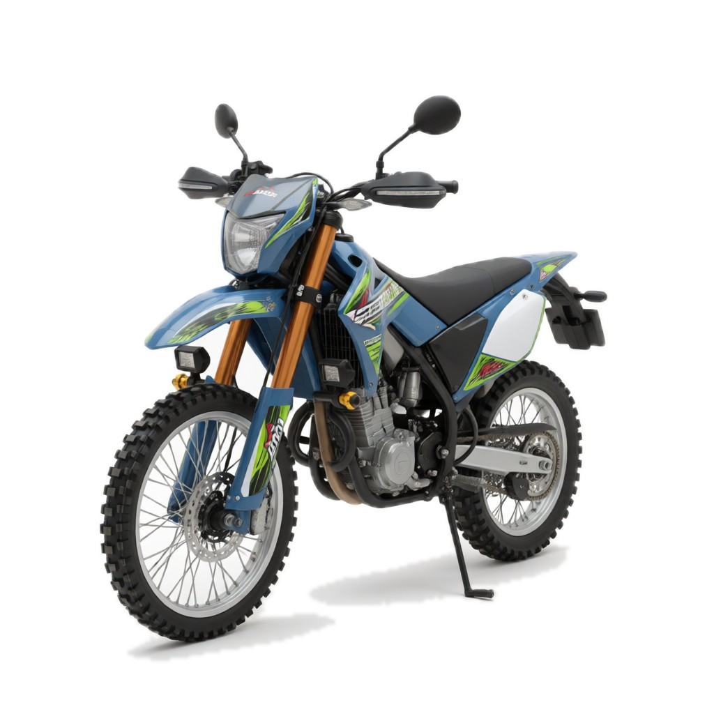 NM200GY STARK Off-Road Motorcycles — studio view (clean white background)