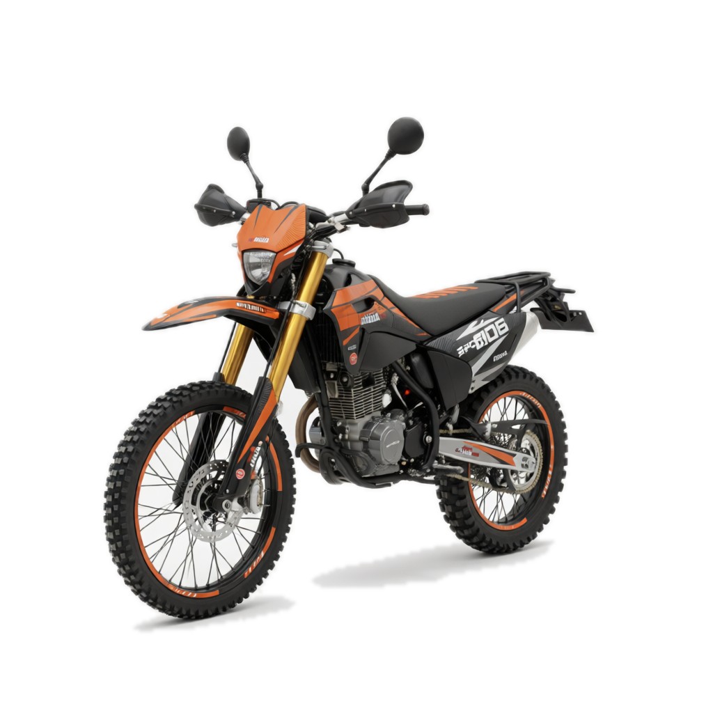 NM250GY CRUZA Off-Road Motorcycles — studio view (clean white background)